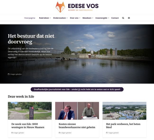 Wie controleert het lokale bestuur?