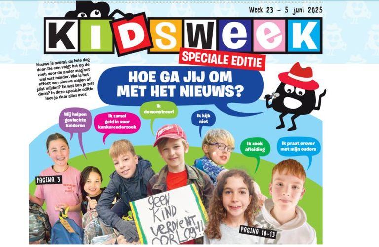 Nieuwswijzere Kidsweek past in journalistieke missie DPG Media