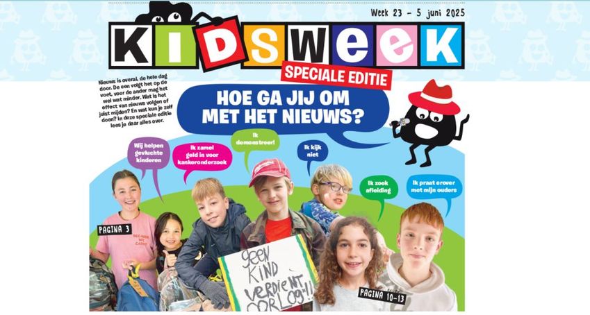 Nieuwswijzere Kidsweek past in journalistieke missie DPG Media