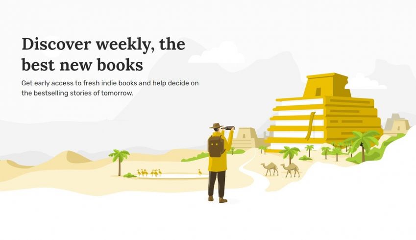 Reedsy helpt auteurs om hun lezers te vinden; via mensen