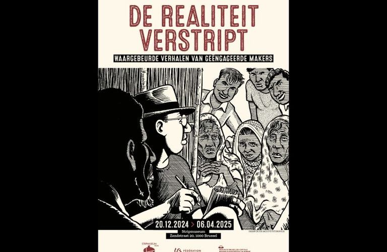 Brussels Stripmuseum presenteert reportagestrips