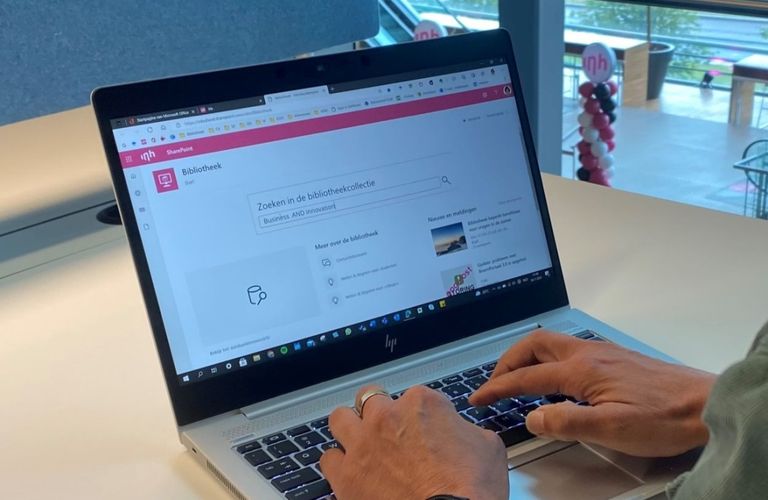 Open your mind richting de hogeschoolbibliotheek