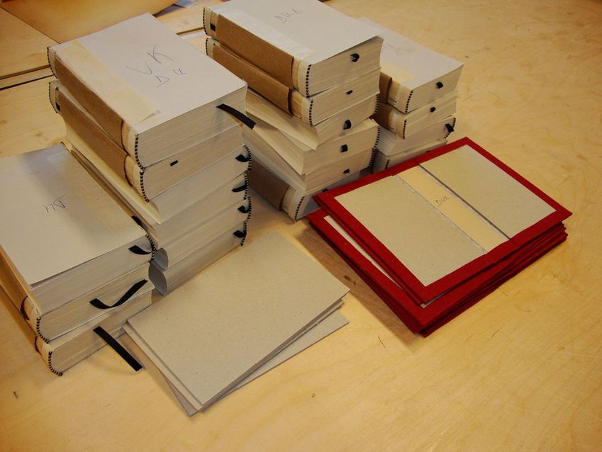 Verschillende boekbindwijzen