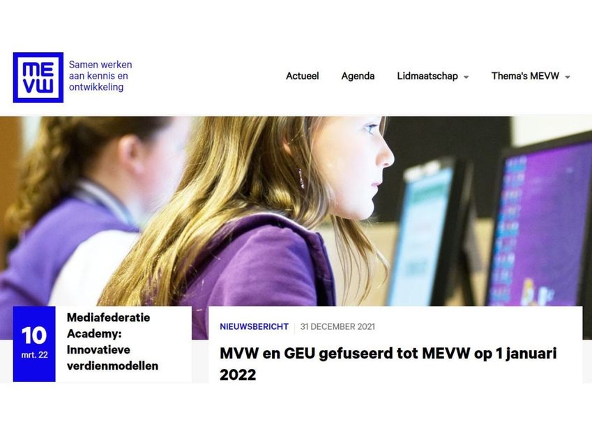 Stephan de Valk, directeur van de nieuwe MEVW: ‘Deze fusie past naadloos bij het idee van een leven lang leren’