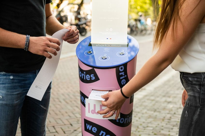 Verhalenmachine brengt het korte verhaal aan de man