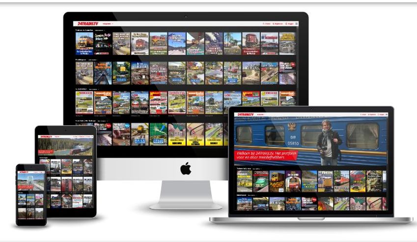 Erik de Zwart's platform over treinen gaat live: 24Trains.tv