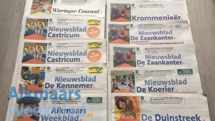 BDUmedia stopt per direct met 15 Noord-Hollandse kranten