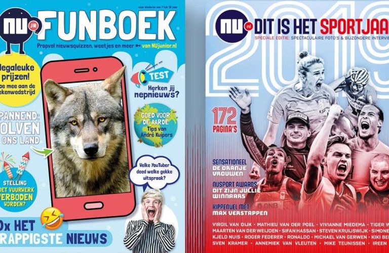 NU.nl brengt twee eindejaarsmagazines uit
