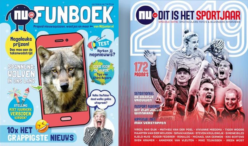 NU.nl brengt twee eindejaarsmagazines uit