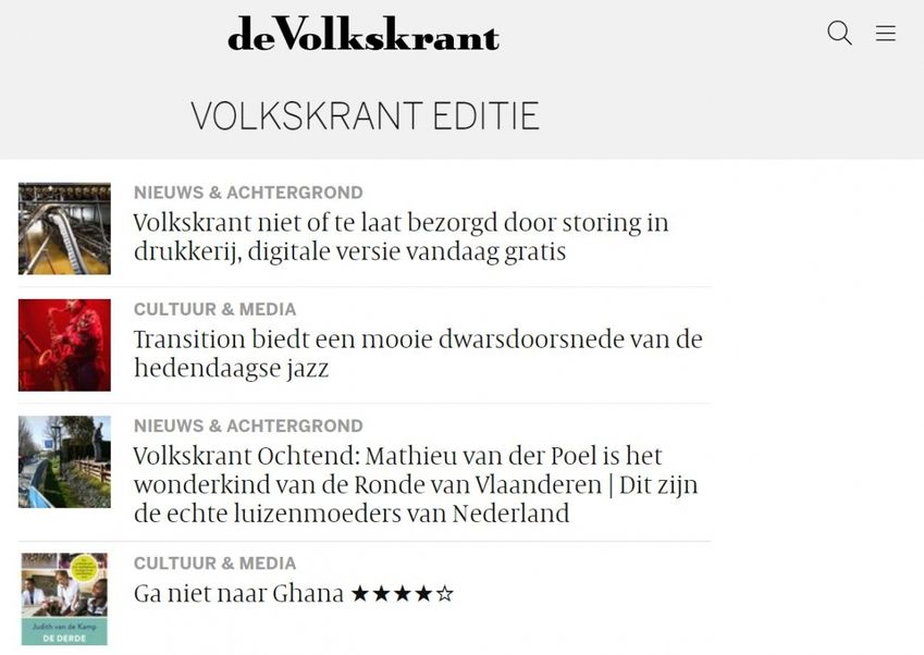 Persgroep breidt experiment verrijkte nieuws-app uit