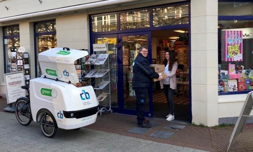 CB levert in Culemborg met elektrische bakfiets