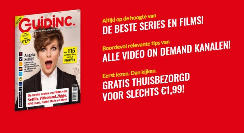 Bindinc maakt gids voor streamingdiensten: Guidinc