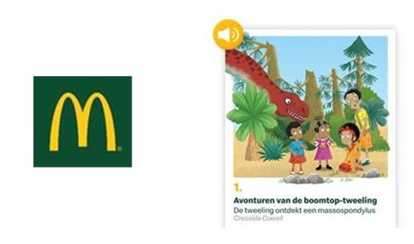 Na leesboekjes introduceert McDonald’s nu ook luisterboekjes