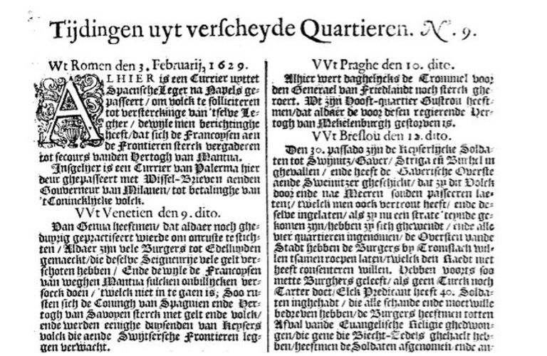 Crowdsourcing maakt 17e-eeuwse kranten op Delpher beter doorzoekbaar