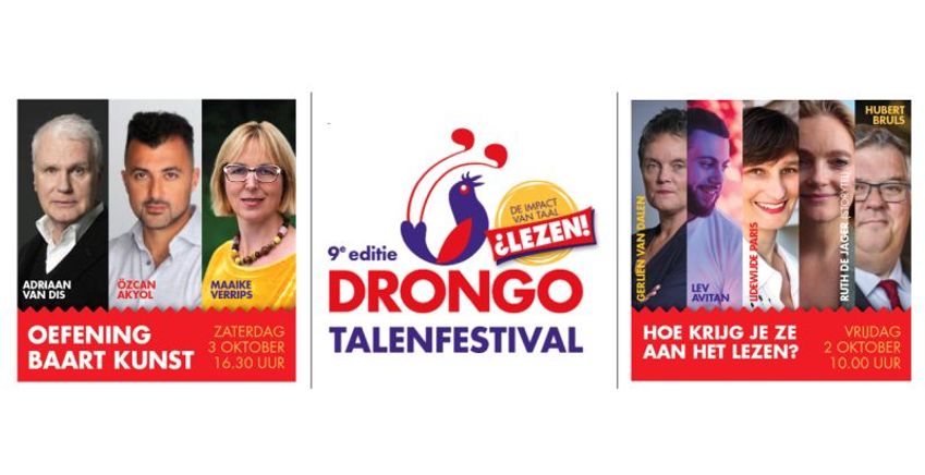 DRONGO talenfestival: Lezen verliest zijn dominantie, maar niet zijn belang.