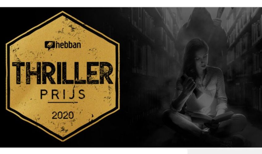 Hebban introduceert nieuwe thrillerprijs