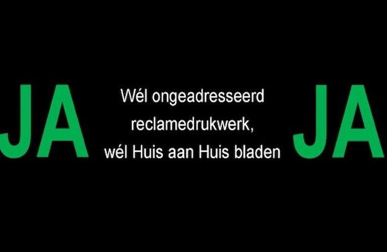 Huis-aan-huiskrant blijft een gewaardeerd medium