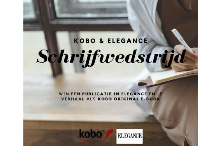 Kobo en Elegance organiseren schrijfwedstrijd