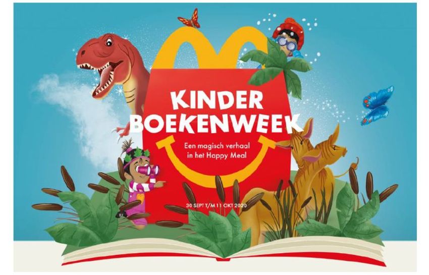 McDonald’s nieuwe partner van de Kinderboekenweek