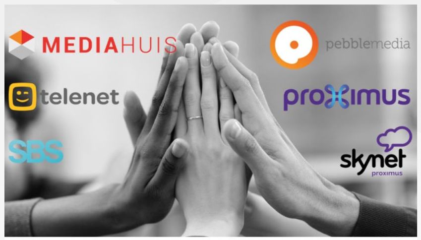 Grote mediapartijen in Vlaanderen gaan commercieel samenwerken