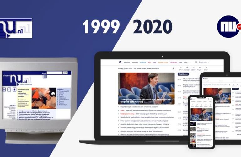 NU.nl vernieuwt en neemt afscheid van linkermenu