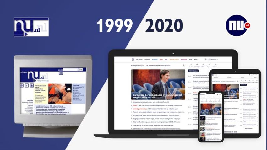 NU.nl vernieuwt en neemt afscheid van linkermenu