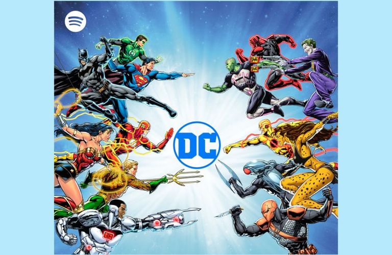 Spotify, Warner Bros. en DC starten meerjarige Original Podcast samenwerking