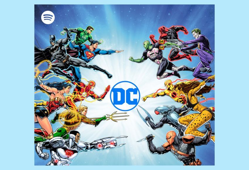 Spotify, Warner Bros. en DC starten meerjarige Original Podcast samenwerking