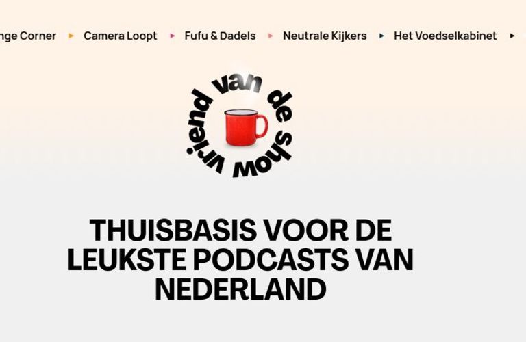 Vriend van de show: donatie- en en interactieplatform voor podcasts
