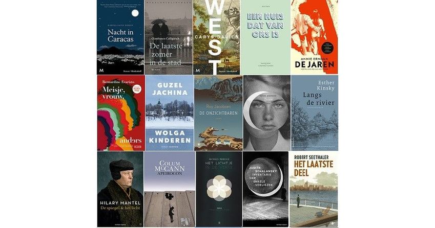 Longlist Europese Literatuurprijs 2021 bekend
