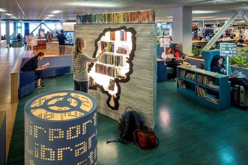 Airport Library blijft bestaan