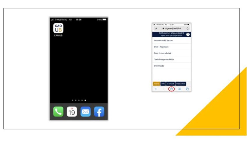 CAO-app & GezondUitgeven-app voor de uitgeefsector