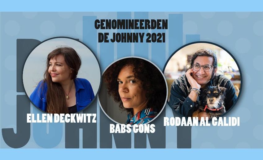 Nominaties De Johnny bekend gemaakt: Ellen Deckwitz, Rodaan Al Galidi, Babs Gons