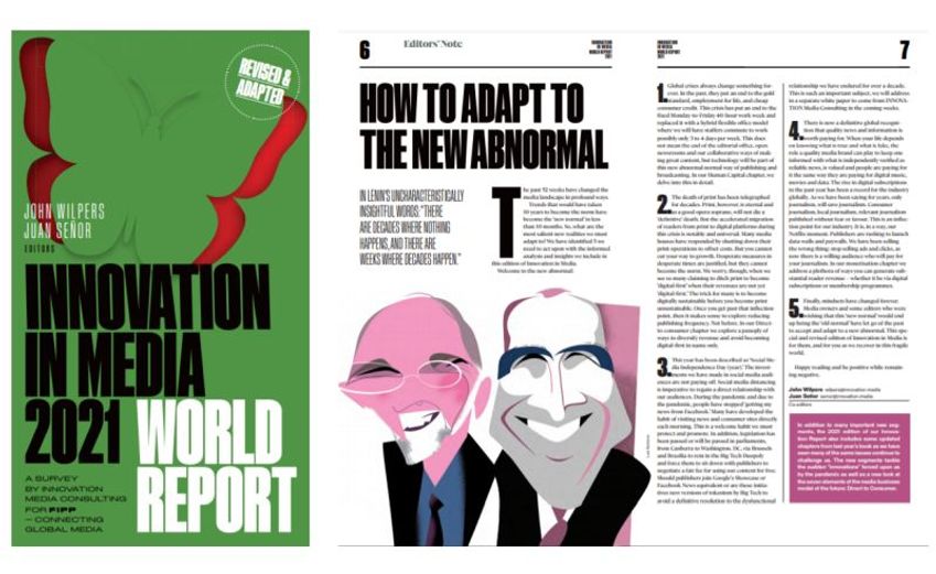 FIPP publiceert 'Innovation in Media report 2021'