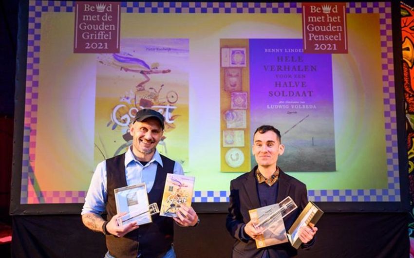 Gouden Griffel en Gouden Penseel 2021 uitgereikt