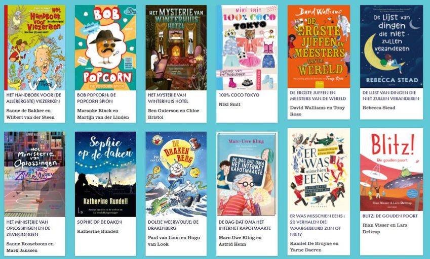 Kinderboekenweek: stemweek van de Kinderjury gestart