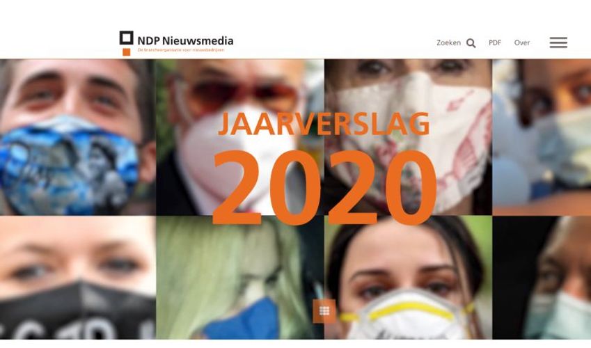 Jaarverslag NDP Nieuwsmedia: lezersmarkt in plus, advertentiemarkt in de min