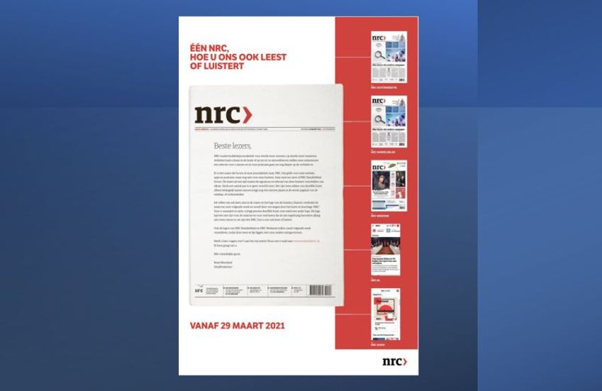 NRC stroomlijnt merk: alles onder één vlag