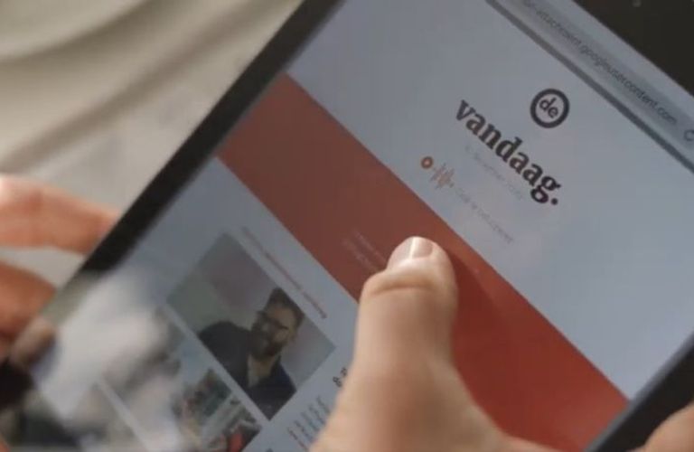 De Ondernemer lanceert de eerste ‘pratende nieuwsbrief’.