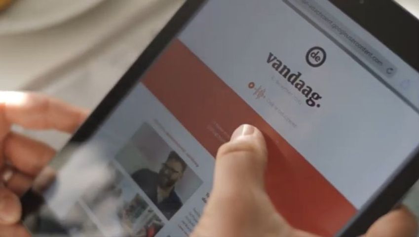 De Ondernemer lanceert de eerste ‘pratende nieuwsbrief’.