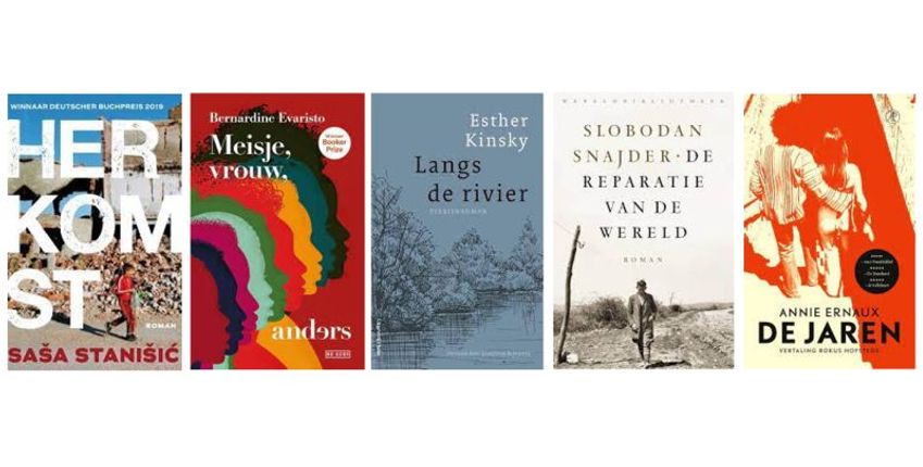 Shortlist Europese Literatuurprijs 2021 bekendgemaakt