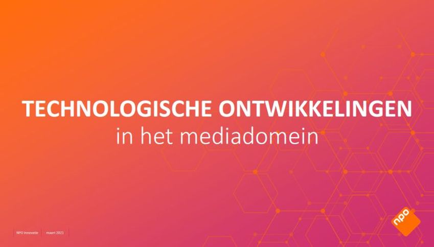 Technologische trends in het Mediadomein