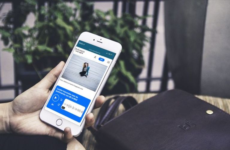 Business Insider Nederland start met text to speech