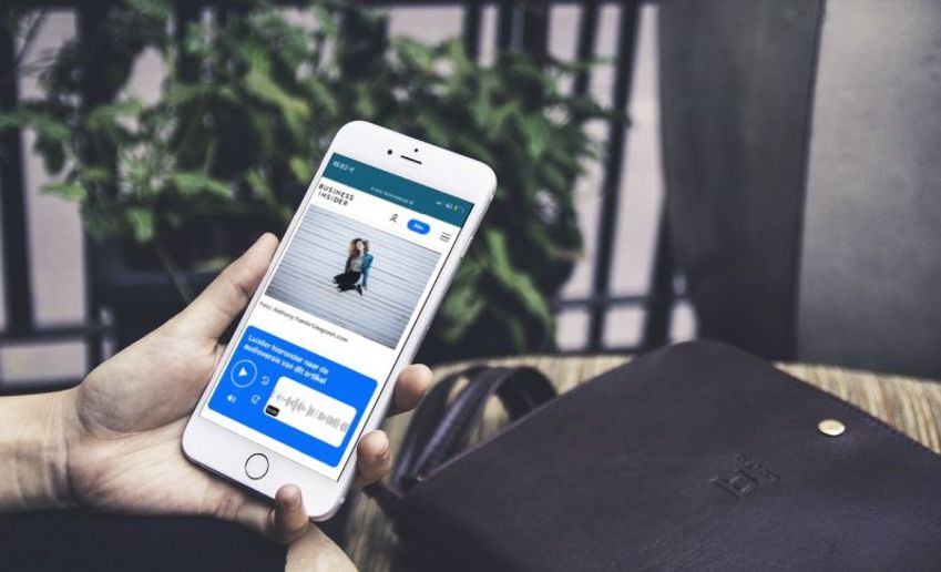 Business Insider Nederland start met text to speech