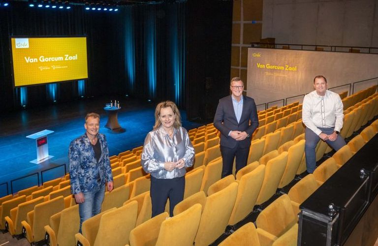 Van Gorcum wordt sponsor Theater Assen: DNK krijg Van Gorcum Zaal