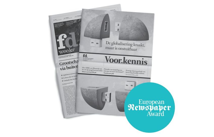 FD Weekend wint prijs in verkiezing Europese Krant van het jaar