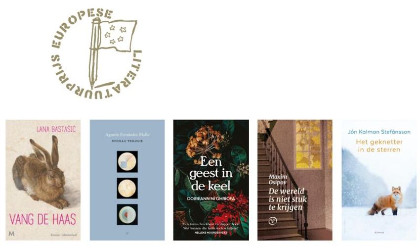 Shortlist Europese Literatuurprijs 2022