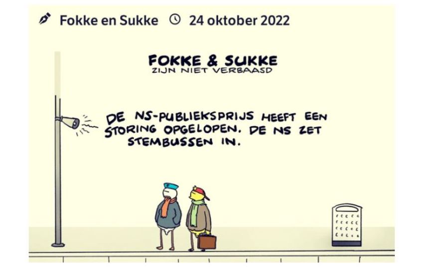 Statement CPNB over NS Publieksprijs