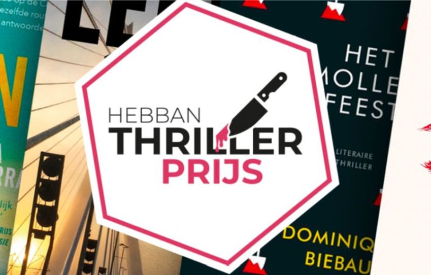 Shortlist Hebban Thrillerprijs 2022 bekend