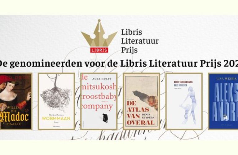 Shortlist Libris Literatuurprijs 2022 gepresenteerd